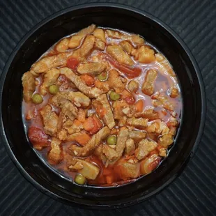 Pork Guisantis fR. Straub cafe (pretty good if you Ask me) *10/16/23