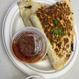 Taco Tuesday, chicken quesadilla