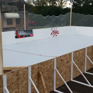 Synthetic Ice Rink for 3v3 tourney