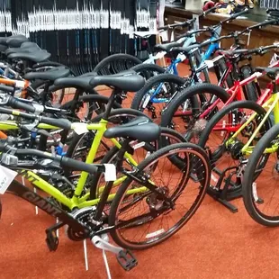 Bicycles.  St Pauls family bike shop.  Sales and full service