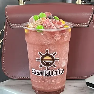 Sour Candy frozen lemonade