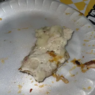 Raw pizza