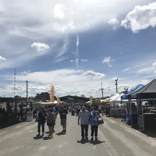 Beautiful day for a festival