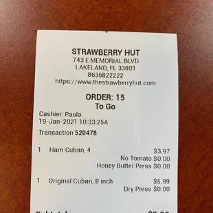 iPad card swipe (can tip cash or on card)