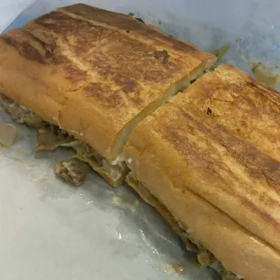 Philly steak cuban
