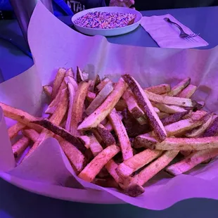 Delicious hand-cut fries!