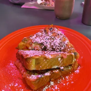 Fruity Pebble French Toast