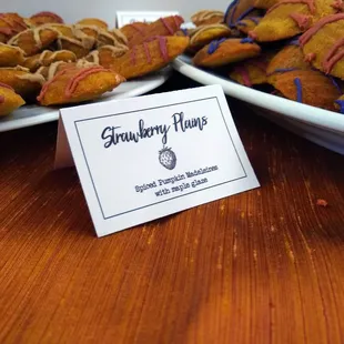 Spiced Pumpkin Madeleines with Maple Glaze