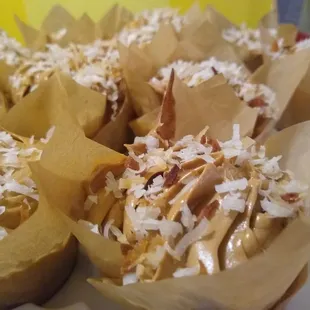 Tres Leches Cupcakes with Dulce de Leche Buttercream