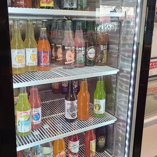 Refrigerated craft sodas if you want one right now.