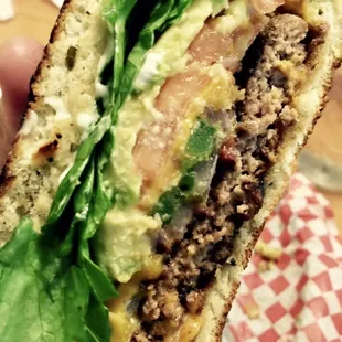 Burgers are Ok. Ours were a little over cooked &amp; we didn't like the jalapeño buns :(