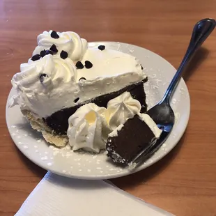 Chocolate cream pie