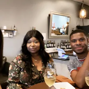 Amazing atmosphere &amp; great wine!!! They made us feel very welcome Jordyn/Barbie helped us they're such sweethearts