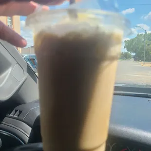 My Carmel blended drink!!