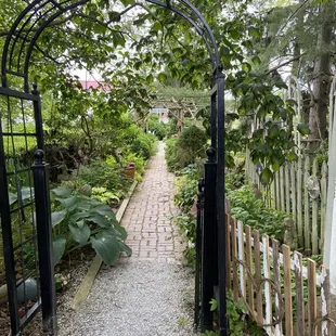 Walk path to the garden