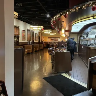 Dining area (was closed Saturday evening - live band plays on the other side)