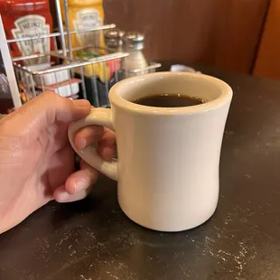 Coffee , black