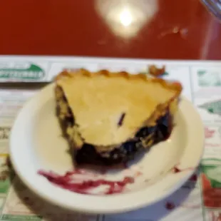 Blueberry pie