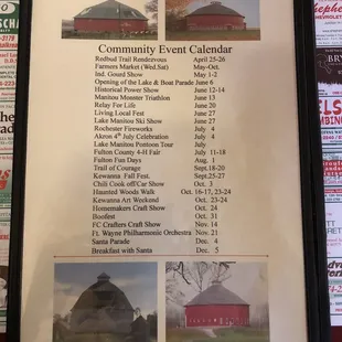 a menu for the streamliner family restaurant