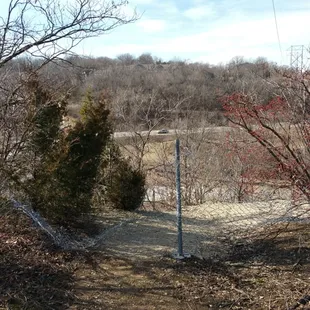 Damaged fence.  Why doesn&apos;t the city take care of this park?