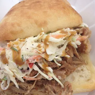 Mmmmm :) pulled pork Sammy
