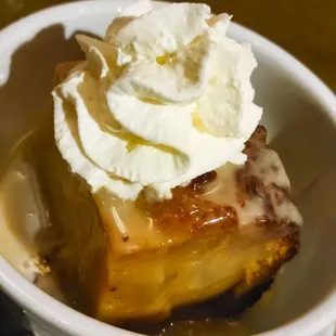 Vanilla &amp; Almond Bread Pudding