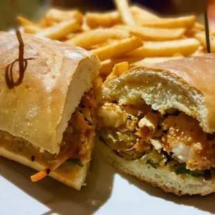 Asian Shrimp Sandwich