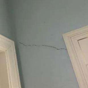 Indication of foundation issues