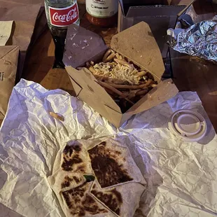 Supreme Crunchywrap and Litty Fries