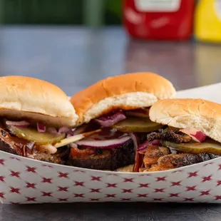 Brisket sliders