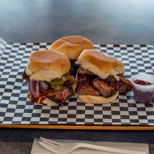 Brisket Sliders