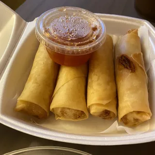 A4. Crispy Chicken Spring Rolls