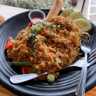 F2. Spicy Basil Fried Rice