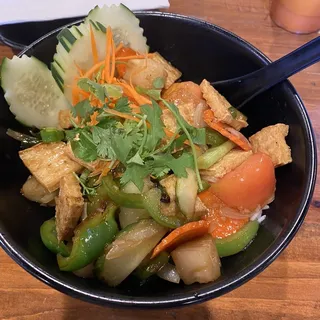 B4. Tofu Rice Bowl