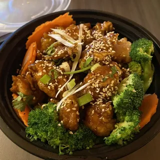 B11. Sesame Chicken Rice Bowl