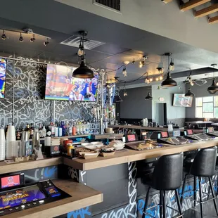 Love the bar on the 2nd floor!
