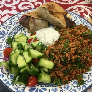 beef and lamb Shawarma