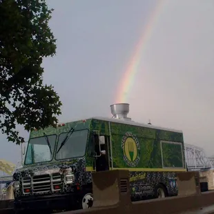 Setting up for Pride!