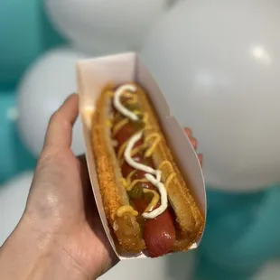 Cheese Churro Dog