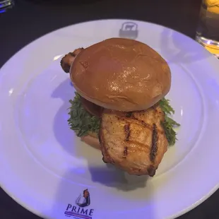 Cajun Salmon Sandwich