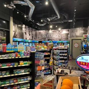 a grocery store with a variety of products