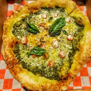Pesto Madness Pizza