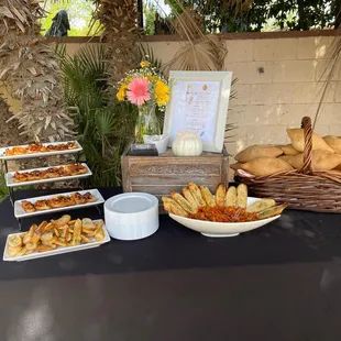 Out set up is not your ordinary taco catering