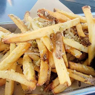 Garlic &amp; herb fries