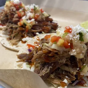 Hawaiian Pork Tacos