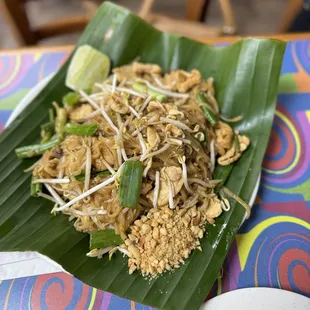 Chicken pad Thai