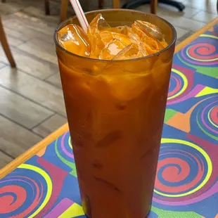 Thai ice tea