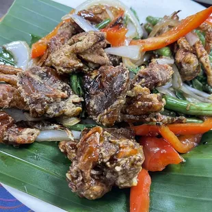 Pad Krapow Softshell Crab