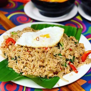 Spicy Basil Fried Rice