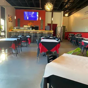 Dining room and Sushi bar